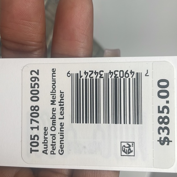 Beautiful Brand New Brahmin Aubree Petrol Ombré Melbourne Genuine Leather Bag - Picture 3 of 3